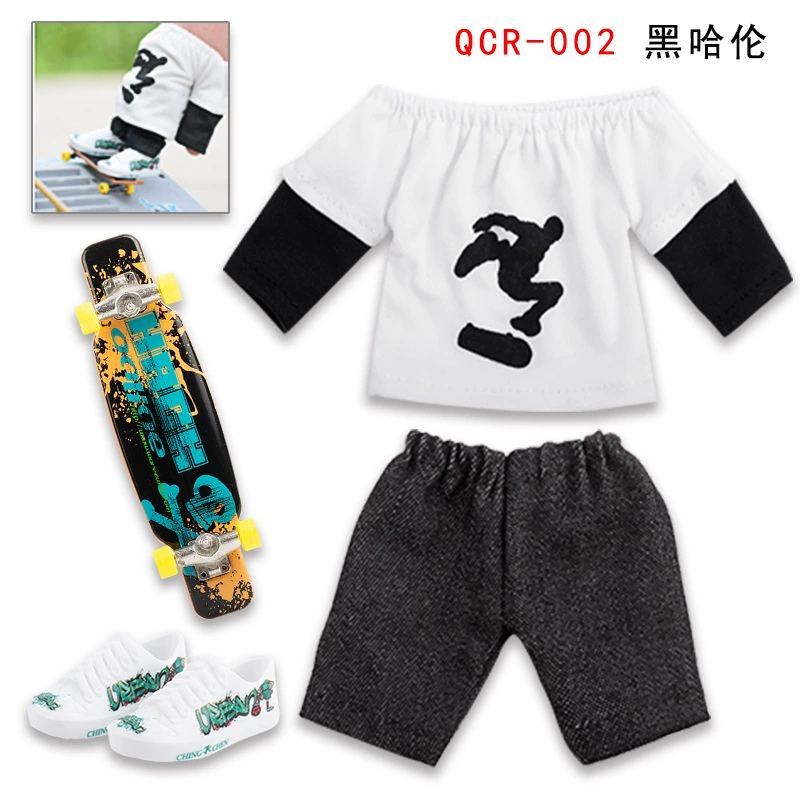 Мини-палец Обувь Палец брюки Трансграничные игрушки Пальцы скутер велосипед Mini Finger Clothes