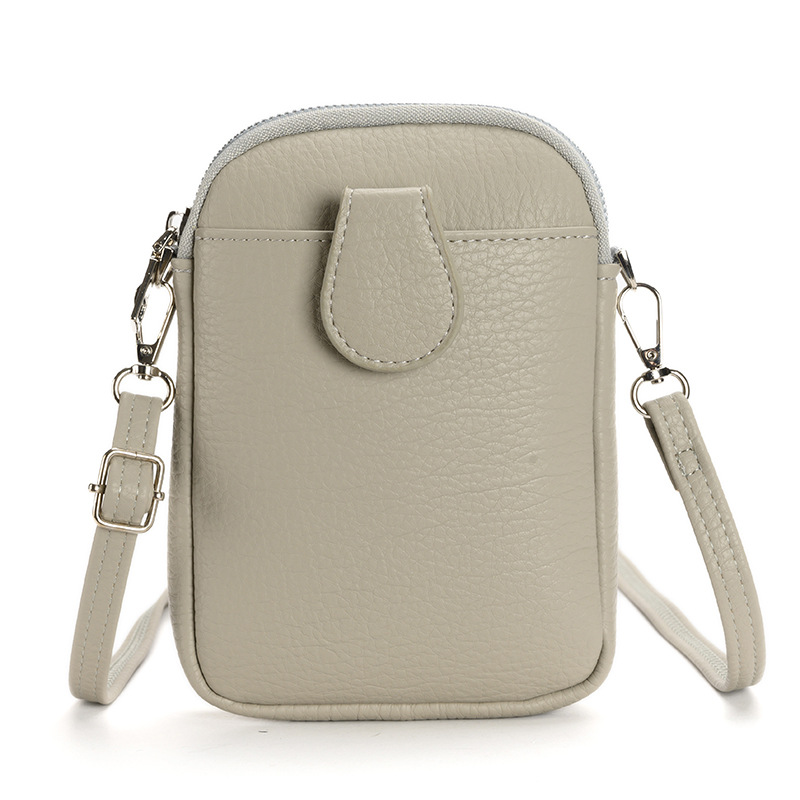 Bolsos de comercio exterior transfronterizo para mujer nuevo bolso de hombro de diseño de nicho tendencia simple mini bolso de teléfono móvil bolso de mensajero para mujer