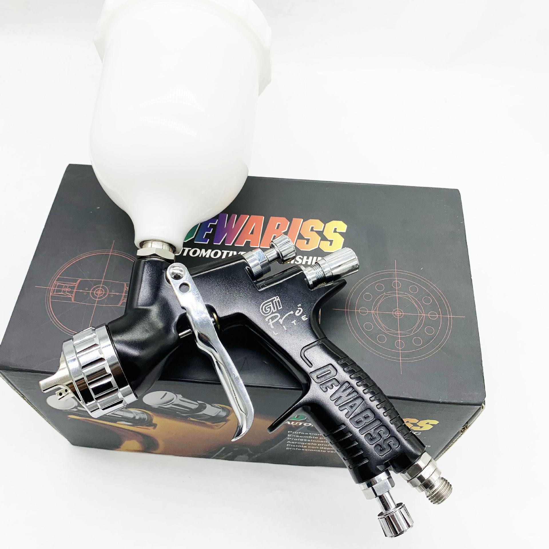 블랙 DEWABISS 레터링 1.3mm