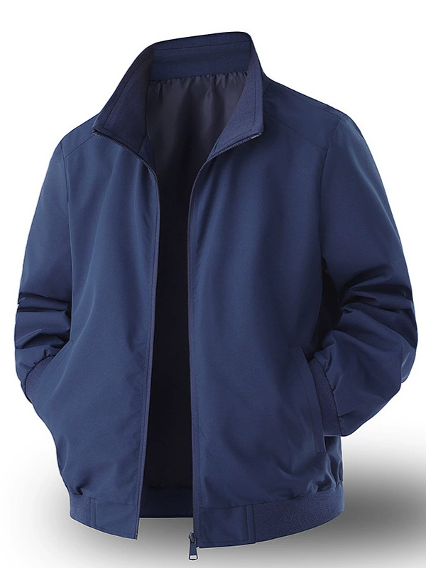 Men's spring jacket for leisure, simple and elegant design