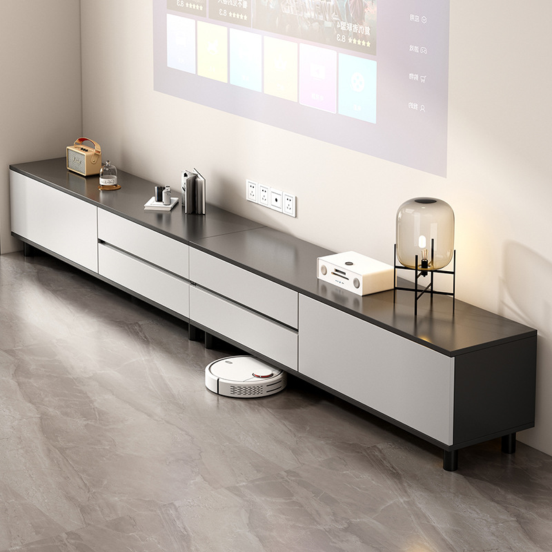 Gabinete de TV armario de almacenamiento doméstico armario de almacenamiento sala de estar estante de piso pequeño tablero de té varios gabinetes