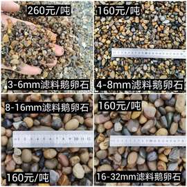 天然鹅卵石滤料垃圾填埋场砾石垫层厂家销售渭南延安榆林汉中安康