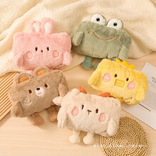 冬季充电式热水袋毛绒套子家用暖手宝热敷腰肚取暖国标暖宝宝速热