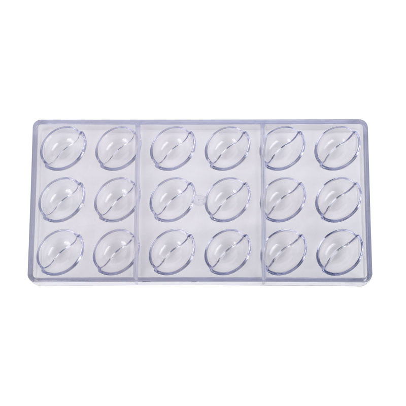 Suministro directo de fábrica molde de chocolate DIY herramientas para hornear molde de caramelo de chocolate de plástico duro molde para hornear