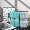 Small strips of green + gray