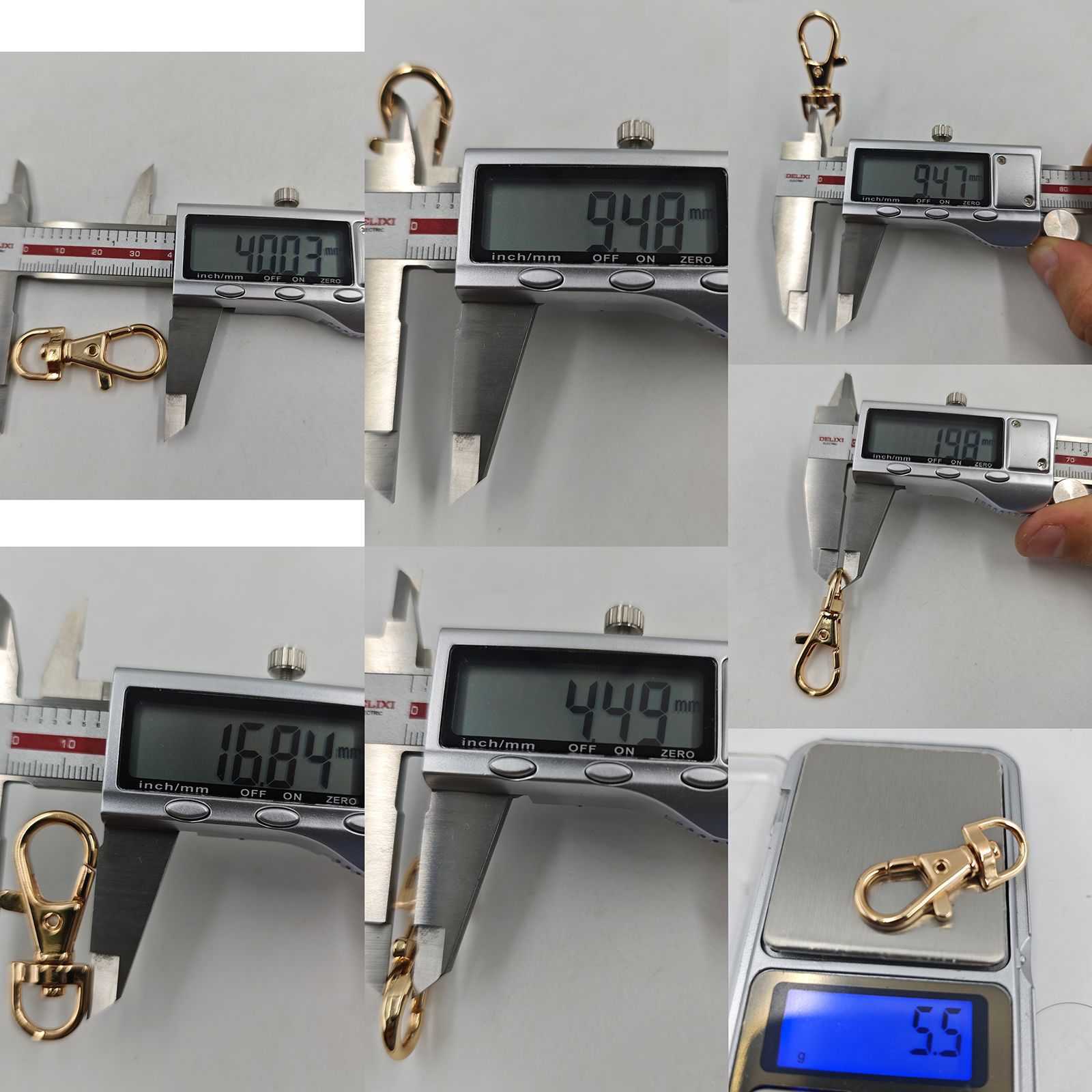 厂家直供锌合金鱼嘴扣狗扣小扣龙虾扣弹弓扣饰品钥匙扣