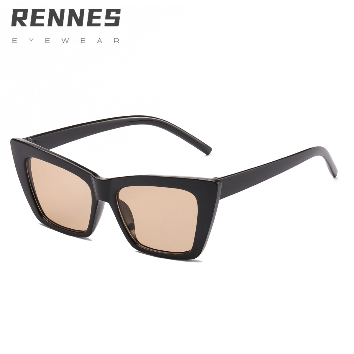 2021 nuevas gafas de sol europeas y americanas retro CAT EYE gafas de sol cuadradas de moda de mujer gafas de sol de Marco grande 97085