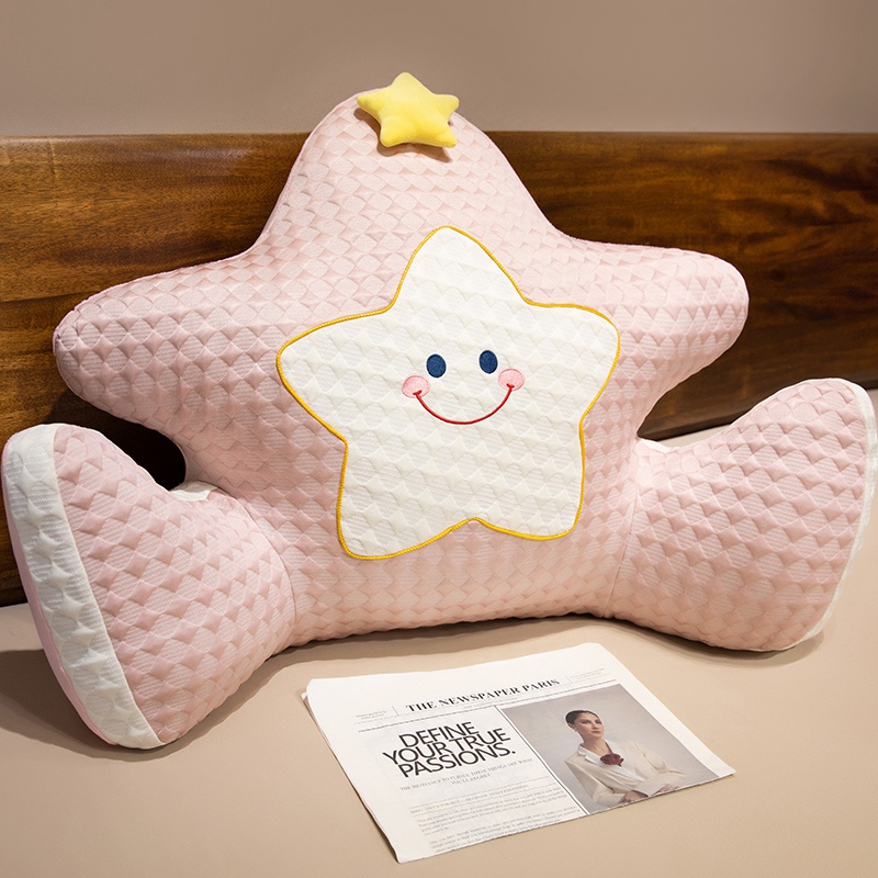 Cojín de Cabecero para Cama de Franela y Poliéster con Soporte Lumbar para Dormitorio y Sofá image 10