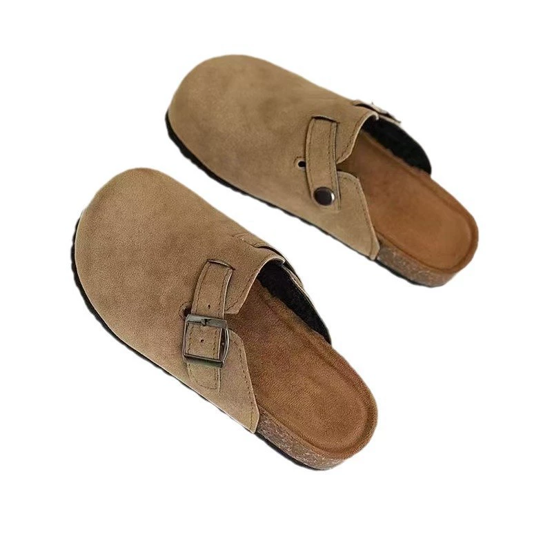 Женская обувь Birkenstock, повседневные плоские слипоны-мюли, закрытый носок, противоскользящие, 36–40