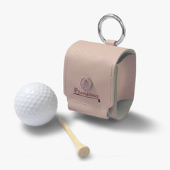 Piramalo Korean style new style cowhide golf leather cover golf small waist bag single ball cover