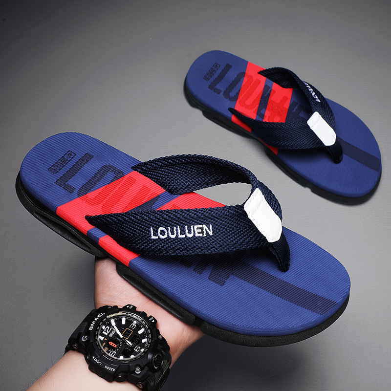 2025 nuevas chanclas transfronterizas zapatillas de verano para hombre zapatos de moda de gran tamaño zapatos de playa al aire libre sandalias y zapatillas para hombre