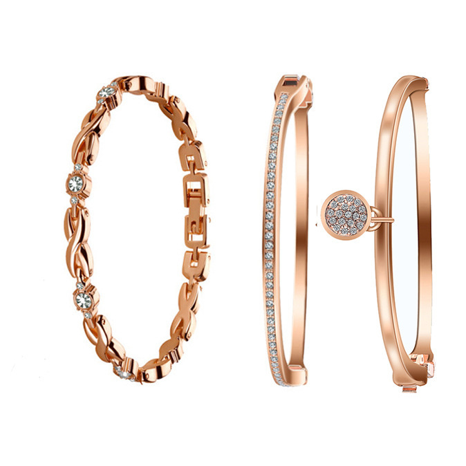 bracelet epoxy bracelet rhinestone pendant bracelet_voghion.com