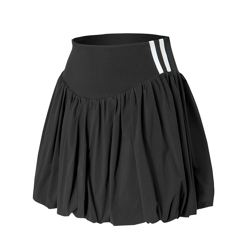 Verano nuevo estilo traje de uniforme de tenis mujer falda de botones de flores anti-luz golf bádminton ropa deportiva de fitness de manga corta