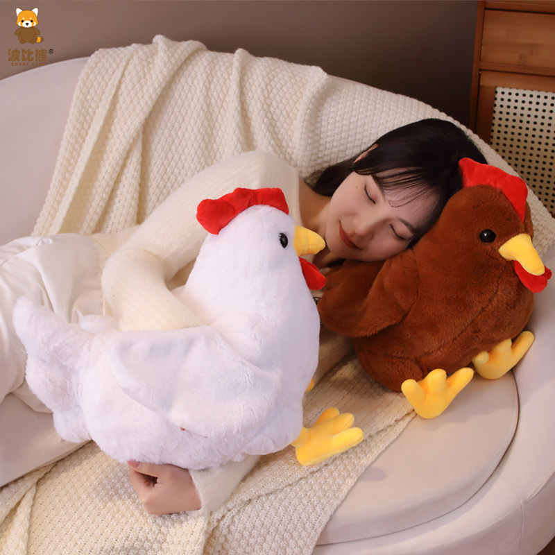 Bobbi oso lindo suave y agradable a la piel de dos colores muñeca grande Polla muñeca de peluche muñeca de juguete grande máquina de agarre muñeca transfronteriza