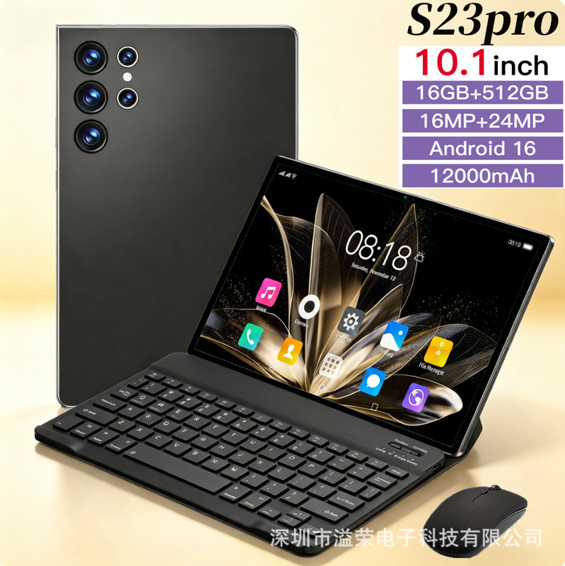 Russia's Best-Selling Cross-Border Android 10.1inch Tablet Computer with Smart Bluetooth and Hd Screen, Wholesale from the Source Factory