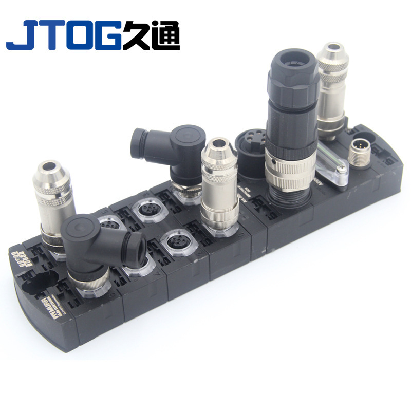 Ethernet industrial Ethernet profinet cable connector M12 4 core D type male to RJ45 connector