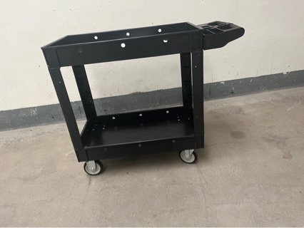 塑料平板车 二层 三层平板车 塑料工具车