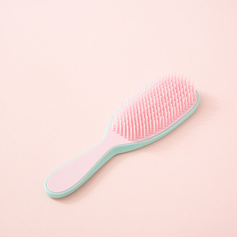 Mango largo costilla peine celebridad de Internet mismo estilo no anudado mullido masaje peine hogar costilla peine peluquería peine del pelo al por mayor