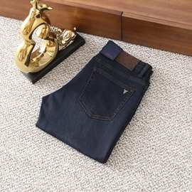 秋冬驴家复古牛仔裤男长裤小直筒约男士长裤 商务休闲男士牛仔裤