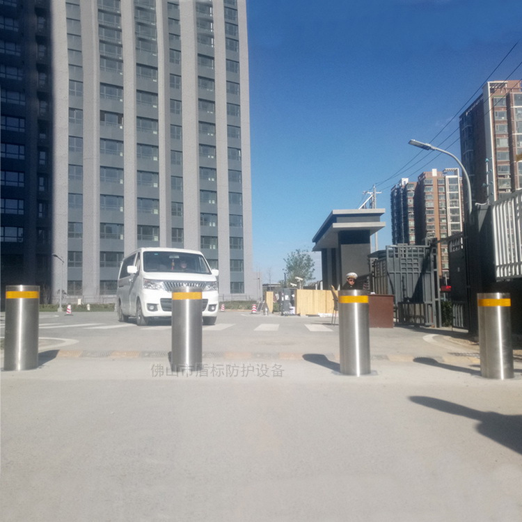四川自贡宜宾南充公园医院酒店学校大门安装全自动升降液压桩价格