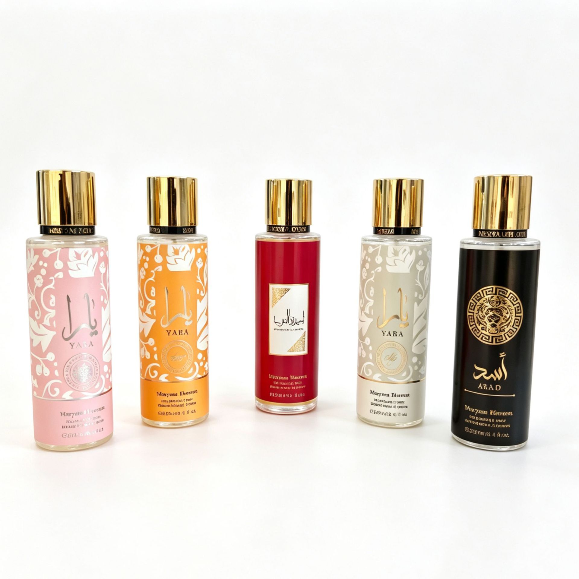 YARA Lattafa Body Spray 250ml Perfume de Oriente Medio para mujeres y hombres comercio exterior transfronterizo suministro al por mayor spot