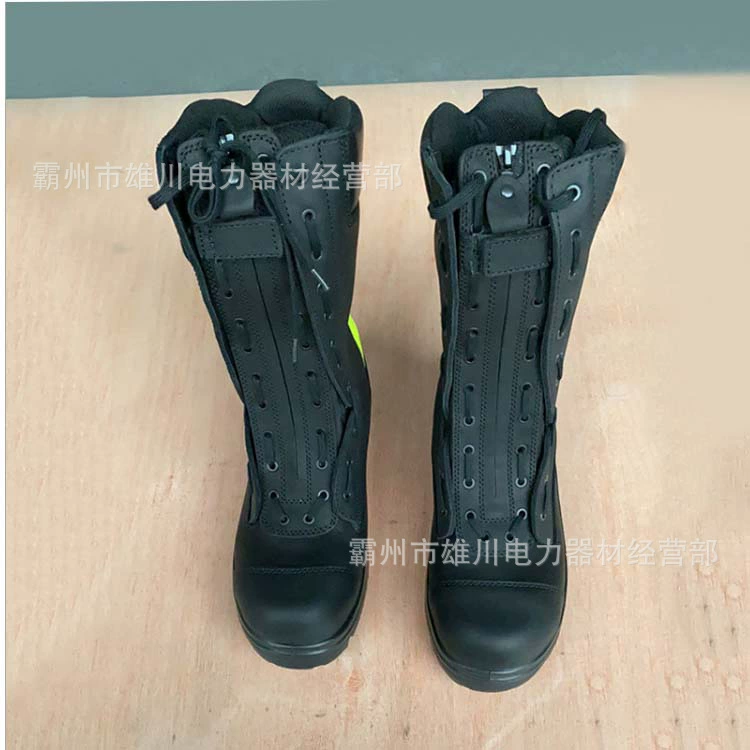 Огнетушащие защитные кожаные ботинки RJX-2 пожарный защитные кожаные ботинки термостойкие кожаные ботинки противопожарные ботинки