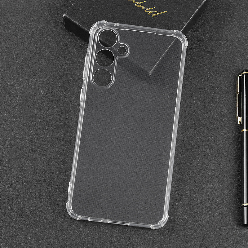 Suitable for Samsung Galaxy F06 M06 Four-Corner Mobile Phone Case A15 A25 A355 Transparent Tpu Protective Case Suitable for Samsung Galaxy F06 M06 Four-Corner Mobile Phone Case A15 A25 A355 Transparent Tpu Protective Case