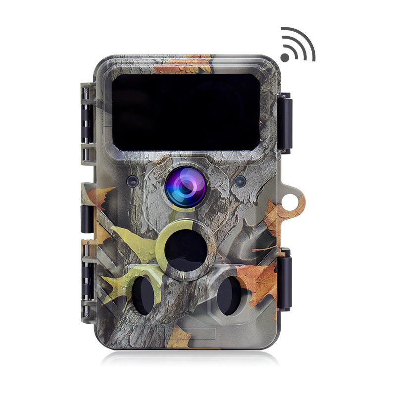 户外4KWiFi红外感应夜视打猎超长待机防雨便携式自动监测相机