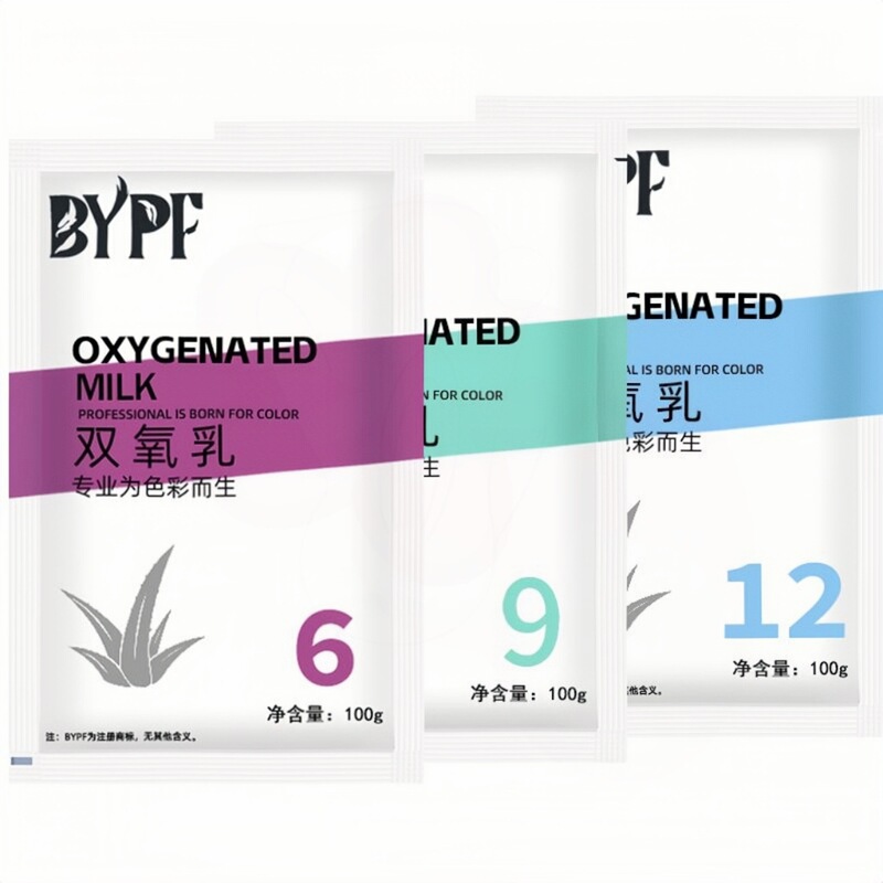 染毛剤過酸化水素ミルク小ボトル袋入り過酸化水素ミルクは頭皮を刺激しません 6912 度理髪用品家庭用 100 ミリリットル|undefined