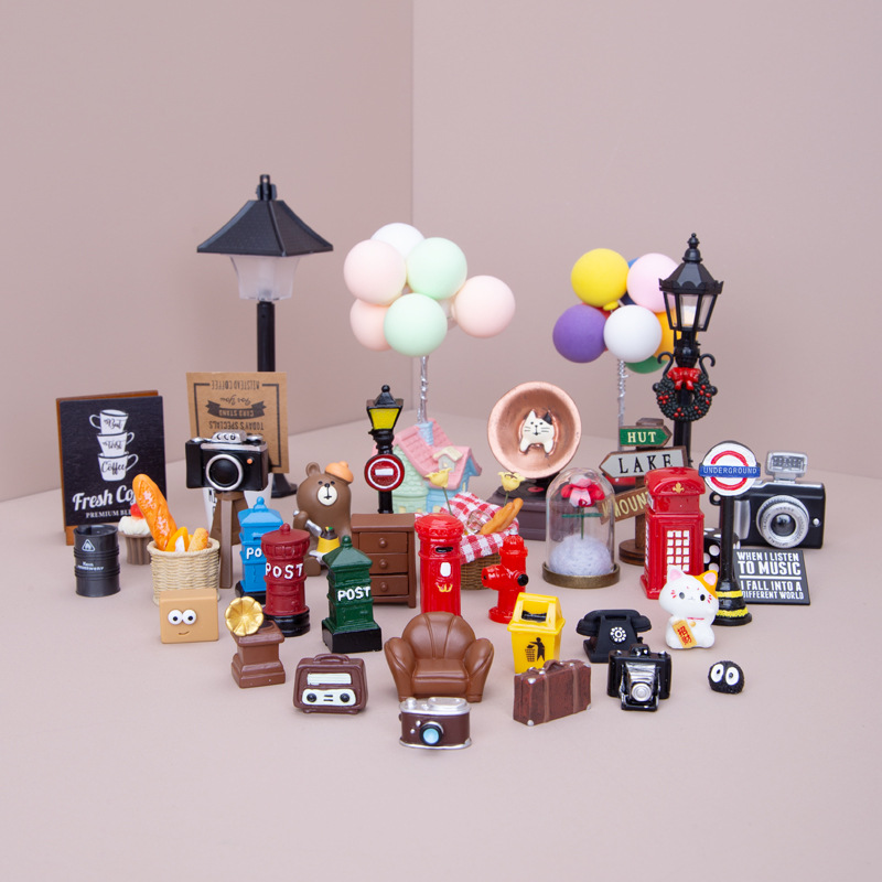 임시 주차 사인 DIY 액세서리 소재 가방 크림 접착제 모바일 자동차 번호판 기본 자동차 장식품 블라인드 박스 소재