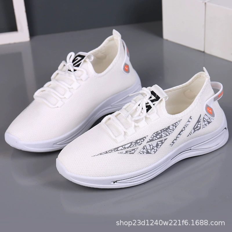 Мужские летние кроссовки 2025 года, новые, из сетчатого материала, повседневные, спортивные, дышащие, модные, для бега.