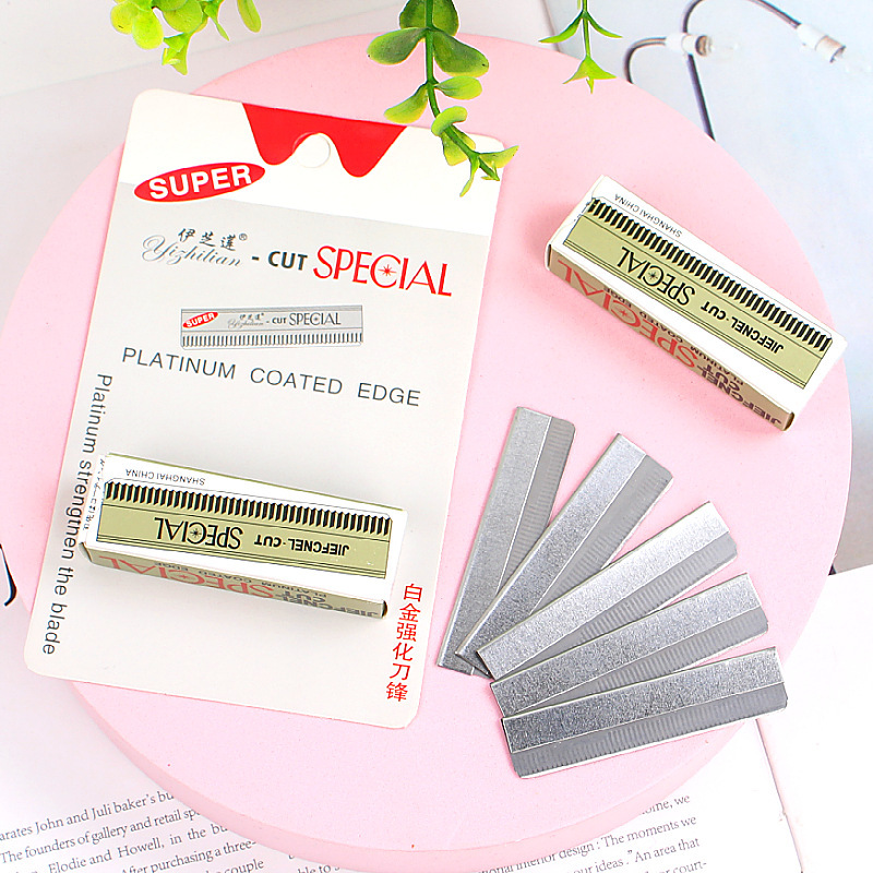 10 pieces of decorative eyebrow trimming blade women's eyebrow shaving blade shaving blade razor blade armpit hair blade for beginners eyebrow trimming