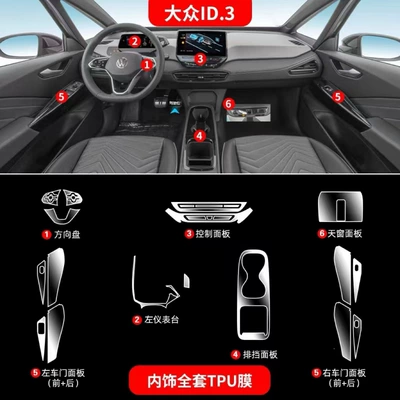 Car Interior Supplies 24, Car interior film - full-set-of-interior-film-without-screen