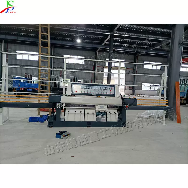 立式玻璃异形磨边机 钢化建筑玻璃平边棱边磨削机 玻璃直线磨边机