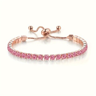 Fashionable small bracelet with zircon, design jewelry, 3mm, diamond encrusted, light luxury style, internet celebrity, trend of season 5