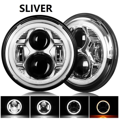 Cross-Border Ready Stock Dot Certified Ön faralar - silver