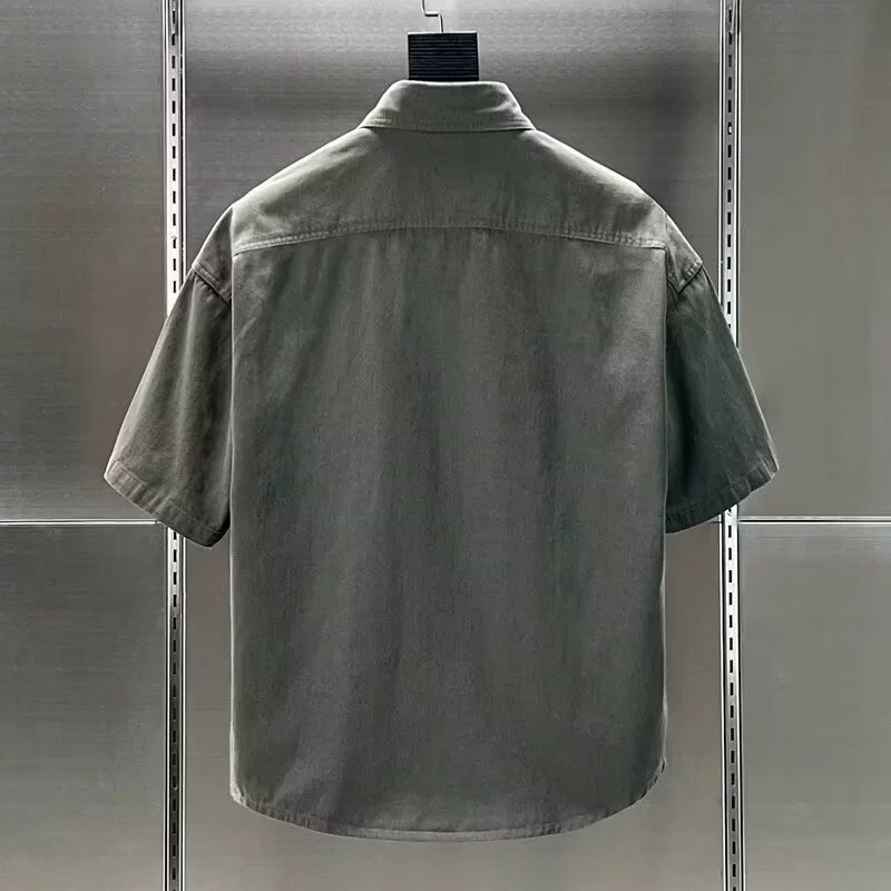 Летняя рубашка для отдыха, японская куртка, oversize