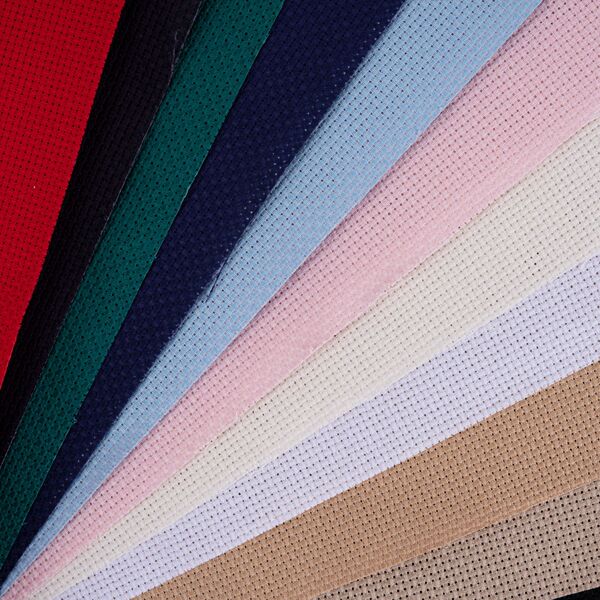 Cross-border same style pure cotton cross stitch cloth 14CT small…