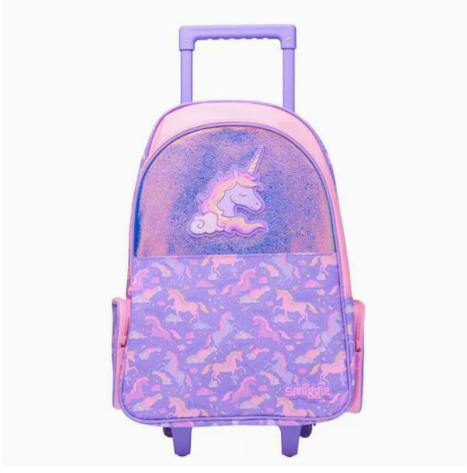 Mochila de tirón australiana de dibujos animados de gran capacidad, mochila de hombro para estudiantes de primaria y secundaria