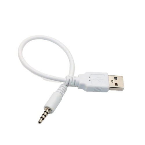 USB转3.5MM充电数据线电脑音响车载MP3蓝牙耳机充电器连接夹子线