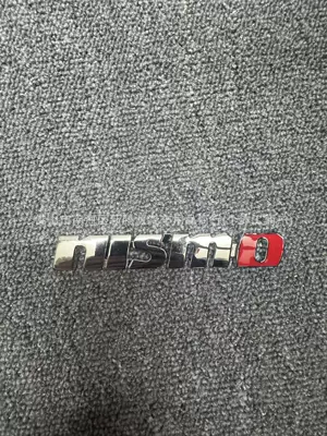 New Nismo Metal Car Logo Car logo - standard-nismosilver-red