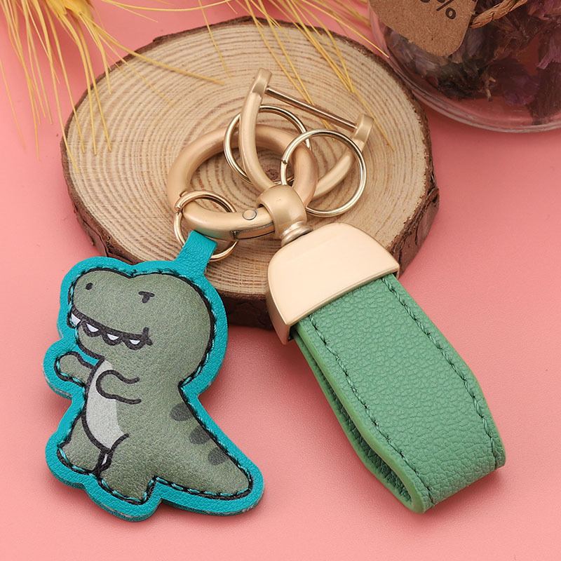 Nuevo llavero de piel de cordero francés pequeño llavero fresco colgante mini bolso corto colgante pequeño joyería