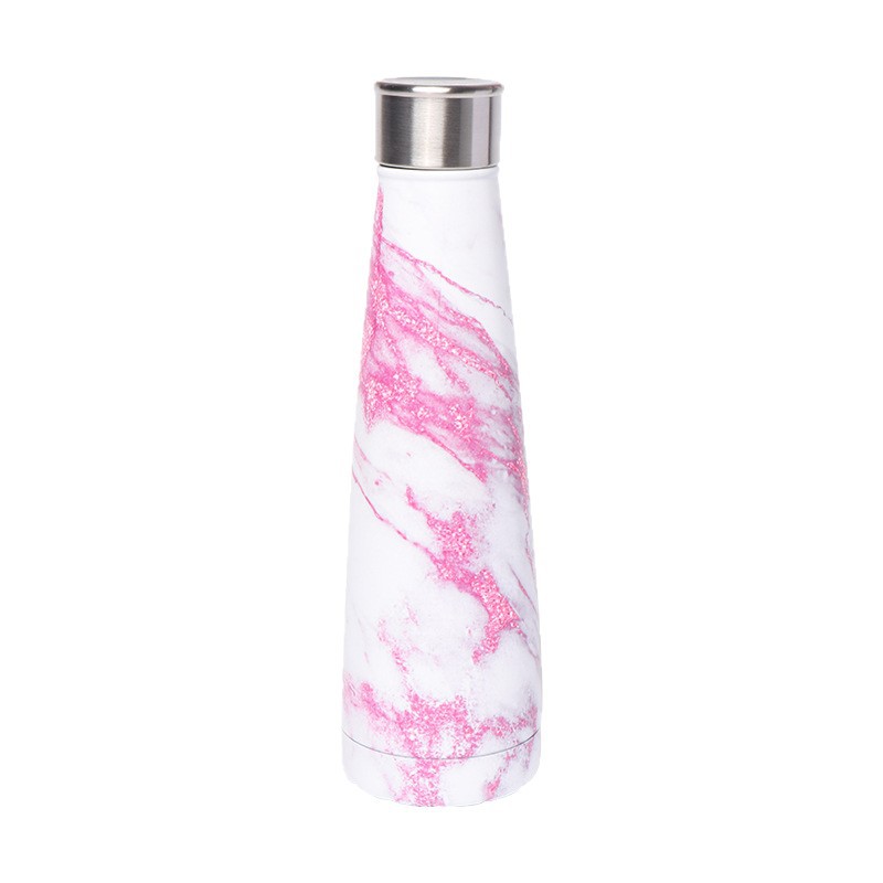 Fábrica estudiante oficinista moda colorido termo taza 304 Acero inoxidable termo taza lindo viento puesto al por mayor