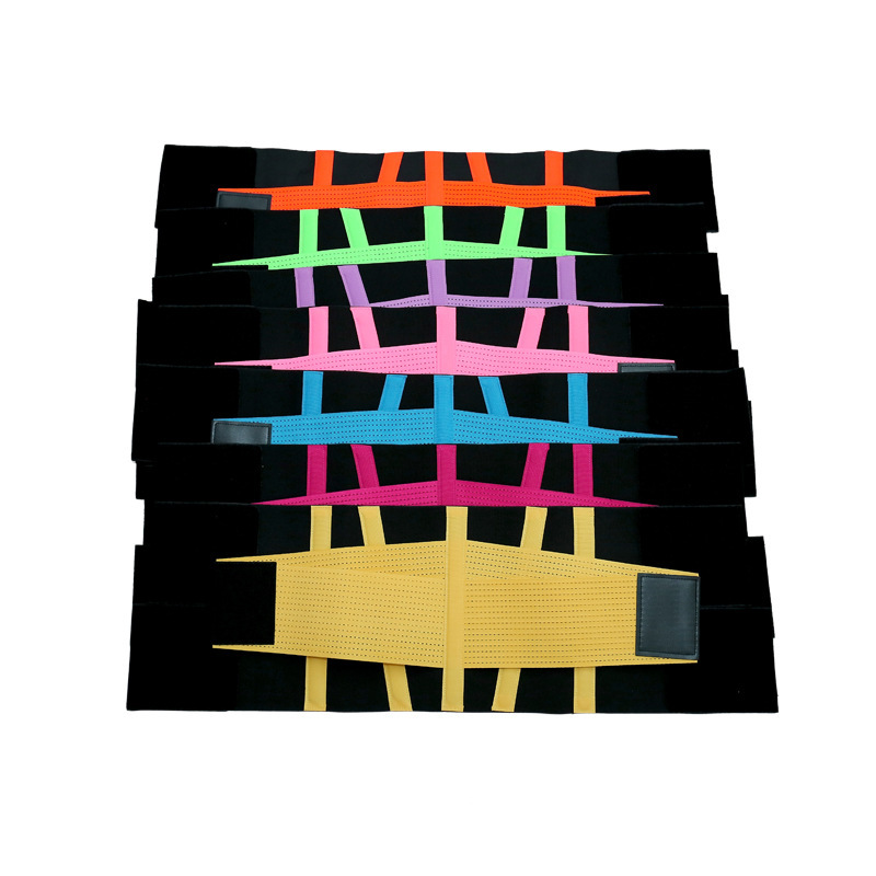 跨境新款运动健身暴汗支撑收腹 运动护腰束腹瑜伽松紧加压护腰带