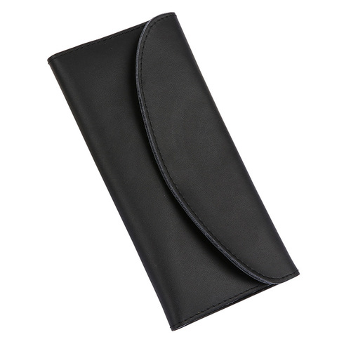 Genuine cowhide simple women's wallet Fashionable functional wallet long clutch QB-02