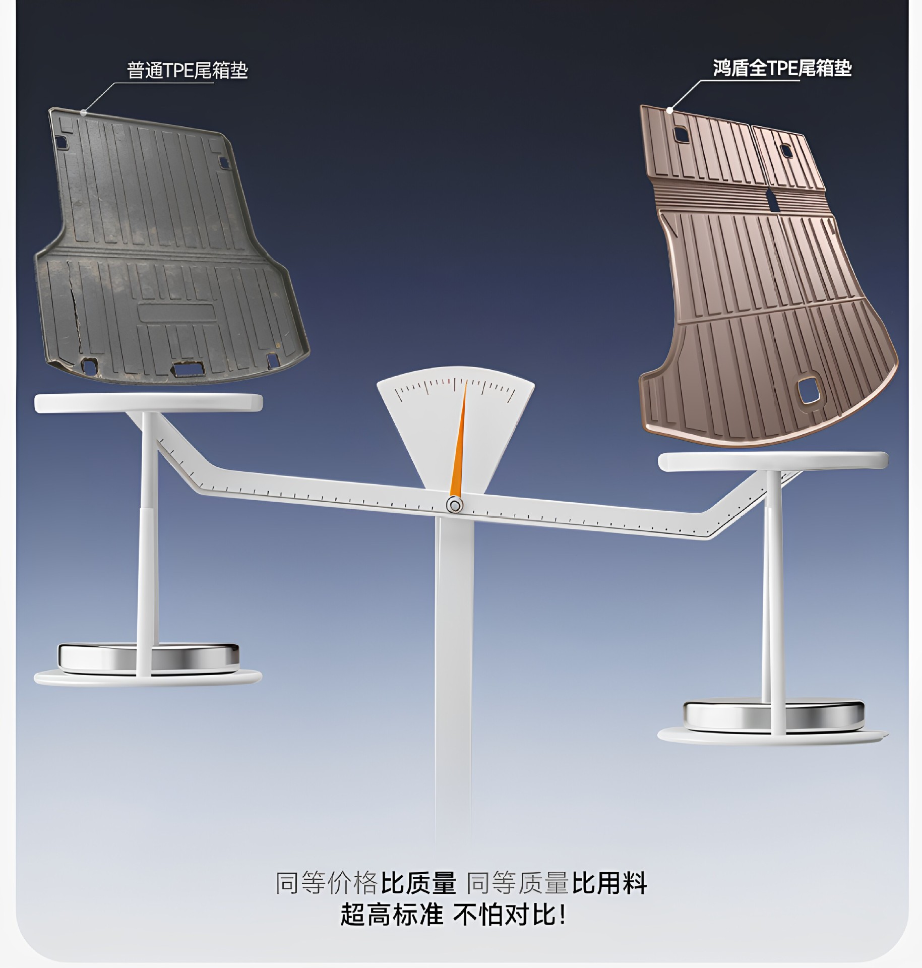 Suitable for the new generation Li Auto L6, TPE car interior modification integrated trunk mat accessories