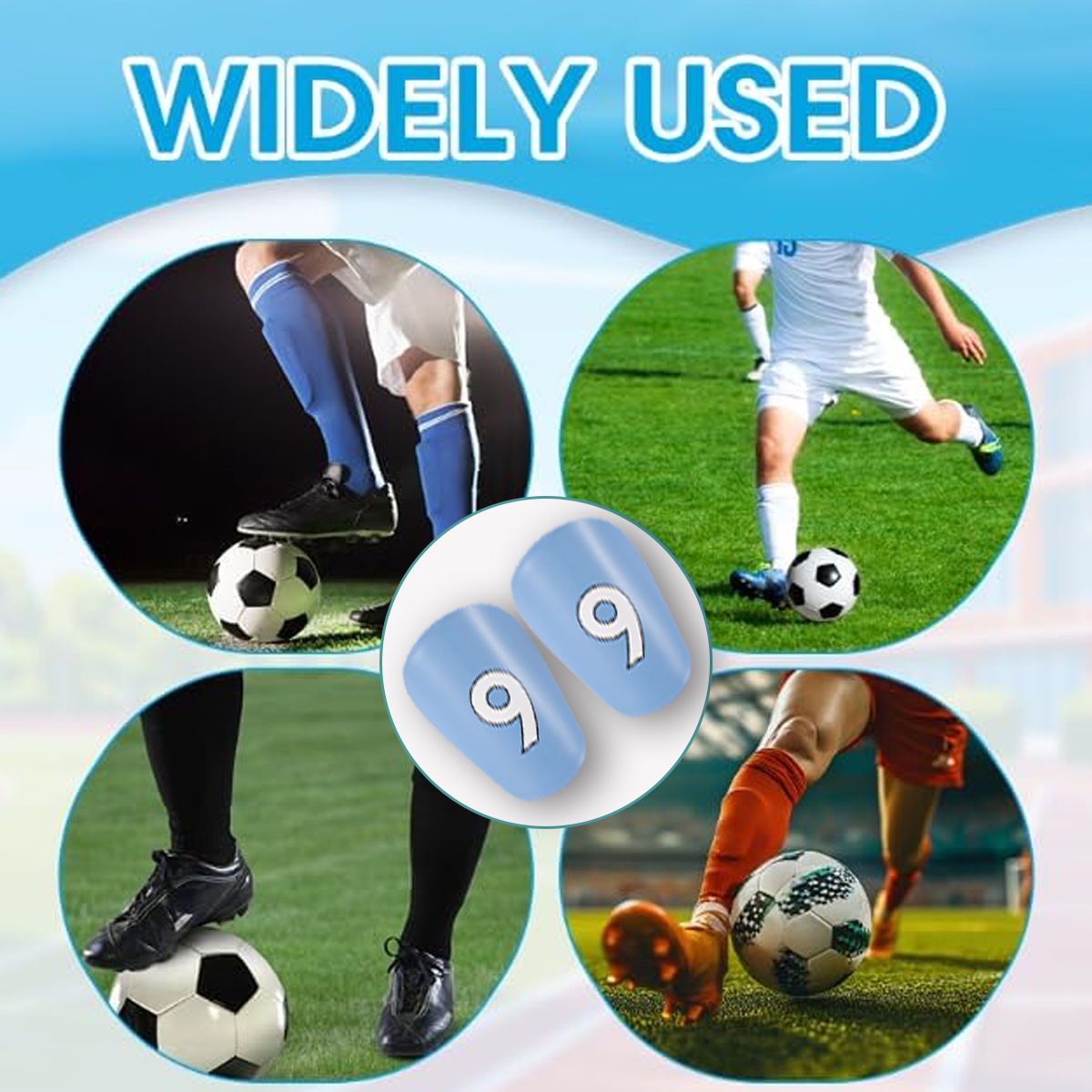 Football Shin Guard Children's and Adult Sports Protection Insert