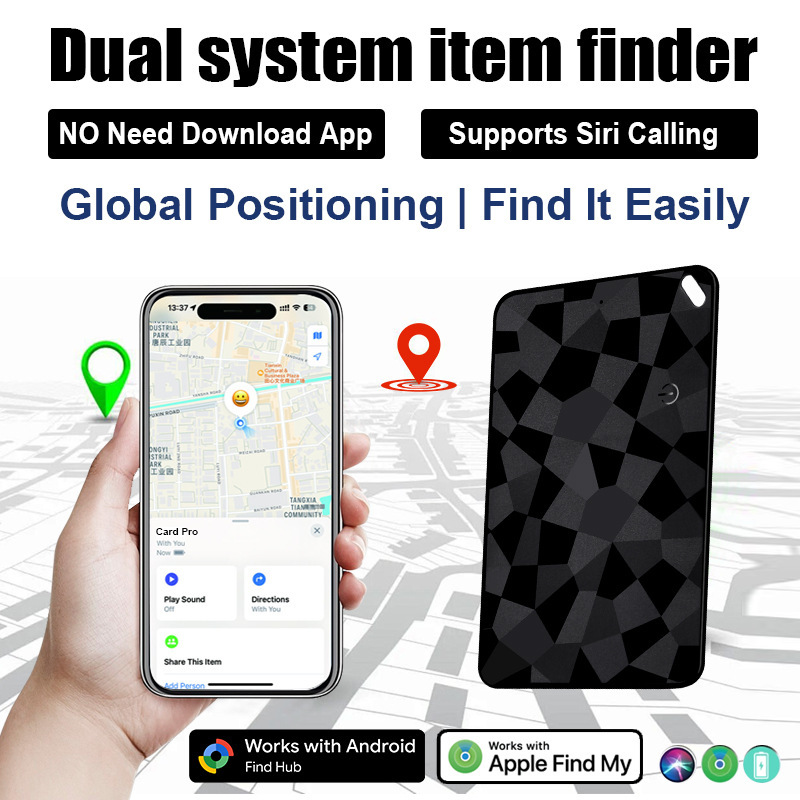 Dual-system IOS Google Card Wallet Smart Remote Finder Anti-Loss Device FindMy Find Hubq Search_voghion.com