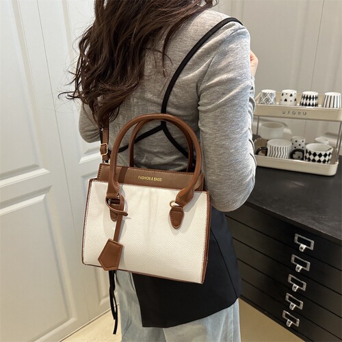 New 2025 Summer High-Quality Women's Handbag Korean Style Single Shoulder Trendy Top Handle Crossbody Fashion Colorful Top Handle Handbag