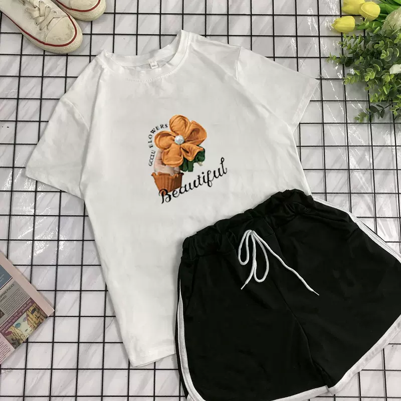 跨境运动套装女春秋季2025年新款休闲服女士宽松时尚上衣两件套潮